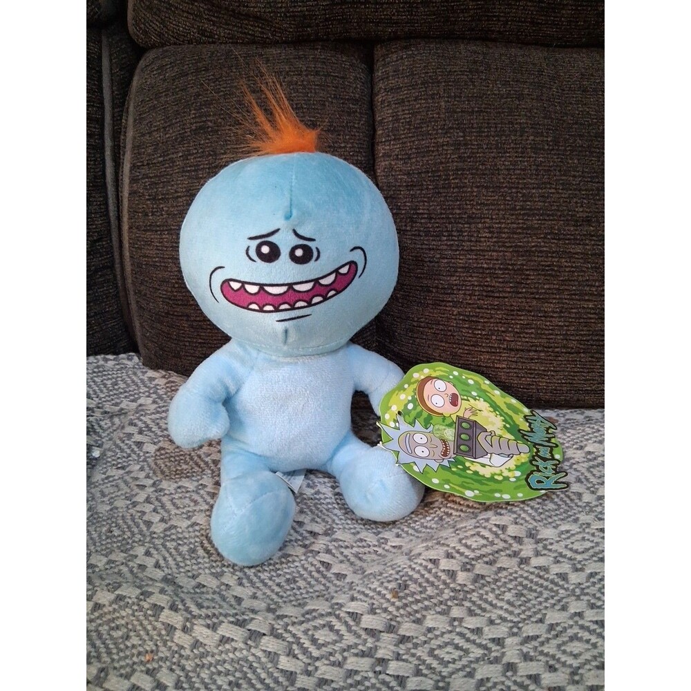 Rick and Morty Adult Swim 7” rare Plush Mr. Meeseeks New Licensed Stuffed Plush